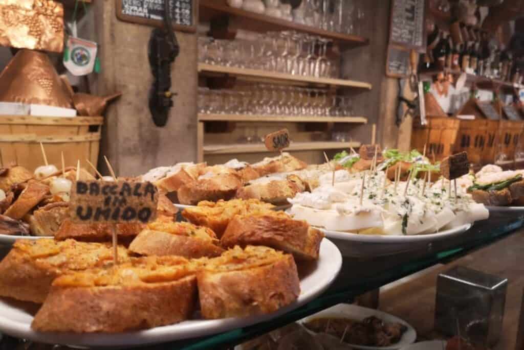 Visite culinaire des spécialités vénitiennes