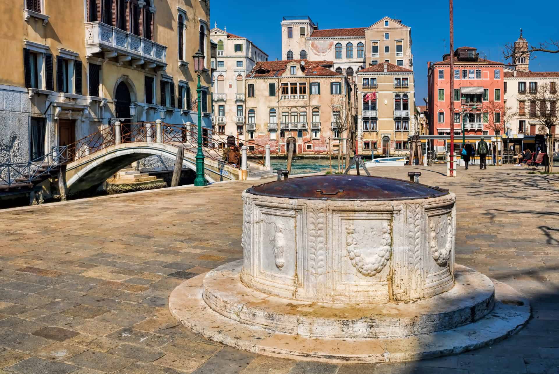 quartier dorsoduro a venise vue quartier dorsoduro a venise vue