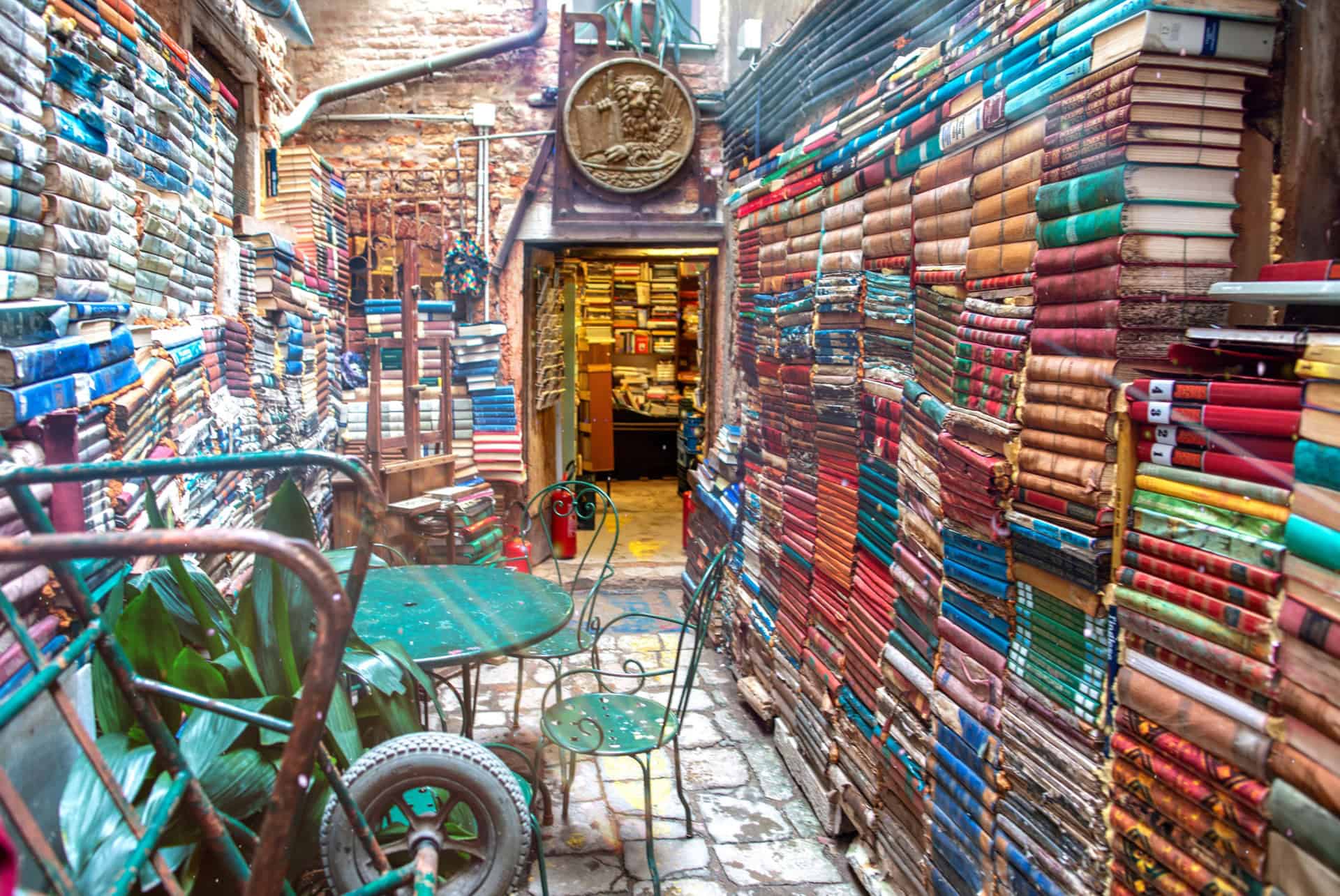 La librairie Acqua Alta