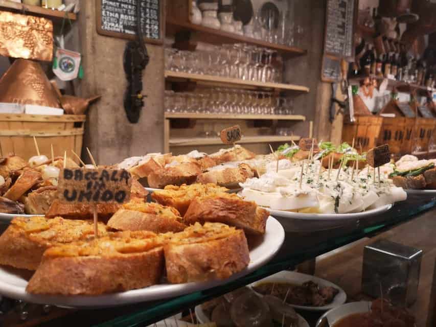 Visite culinaire cicchetti et vin