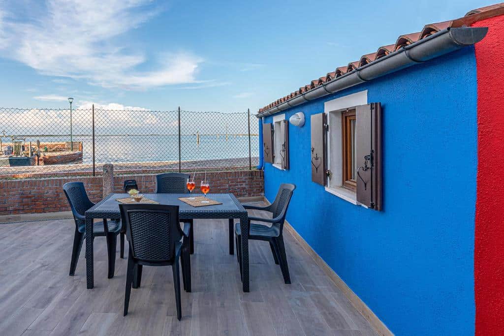 terrasse occhio sulla laguna