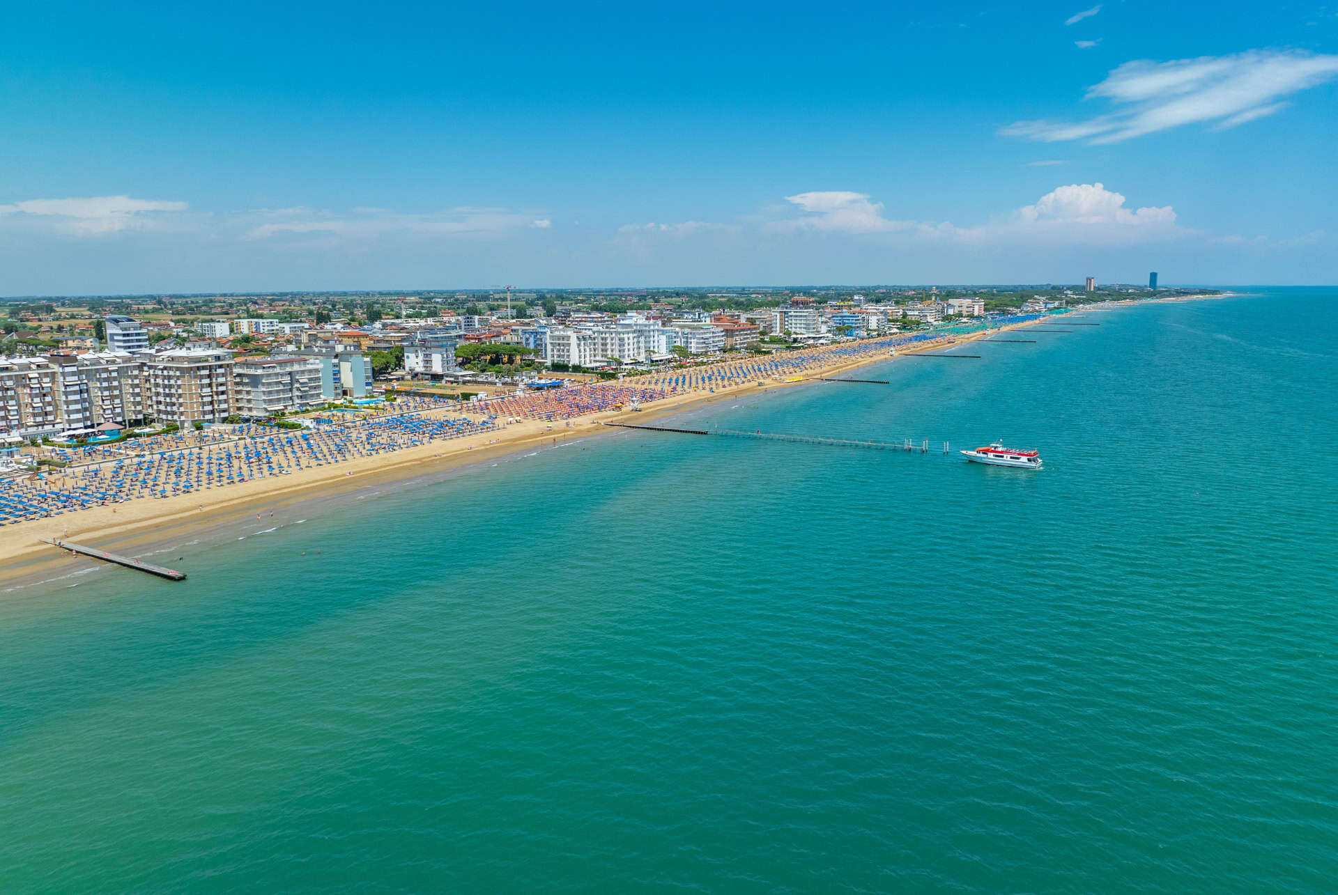 lido di jesolo vue aerienne lido di jesolo vue aerienne